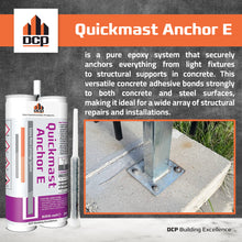 Load image into Gallery viewer, Epoxy anchor Quickmast Anchor E - 22 fl.oz.