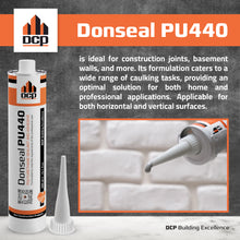 Load image into Gallery viewer, Polyurethane caulk Donseal PU440 Grey - 10.1 ﬂ.oz.
