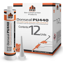 Load image into Gallery viewer, Polyurethane caulk Donseal PU440 Grey - 10.1 ﬂ.oz.
