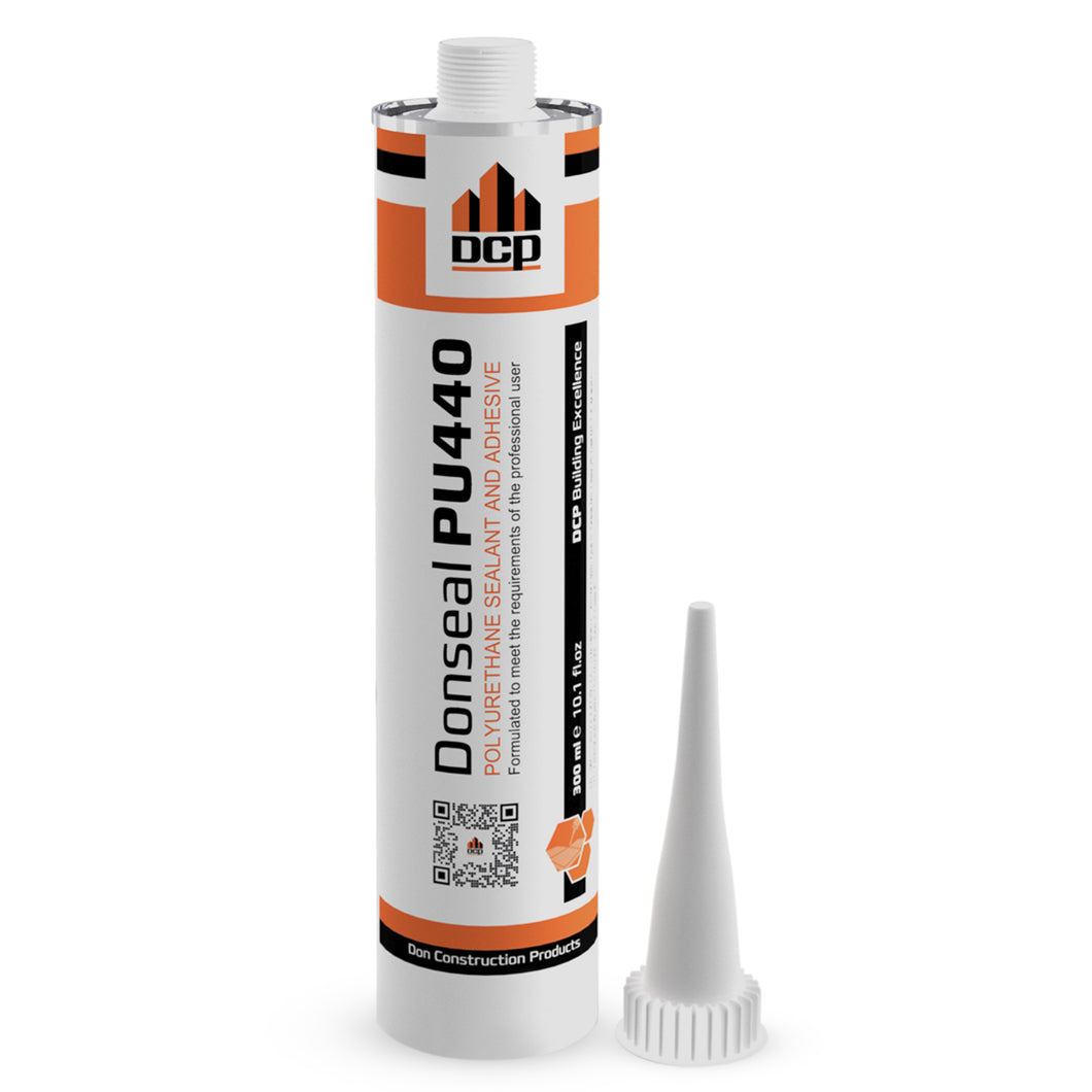 Polyurethane caulk Donseal PU440 Grey - 10.1 ﬂ.oz.