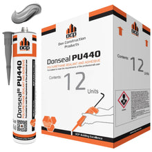 Load image into Gallery viewer, Polyurethane caulk Donseal PU440 Grey - 10.1 ﬂ.oz.
